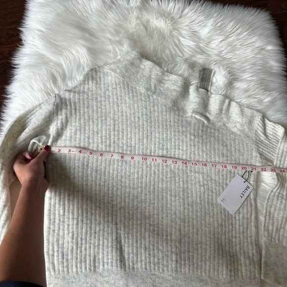 EUC Bailey 44 Kiara One Shoulder Sweater Merino Wool Blend Off Shoulder Small - Picture 10 of 16